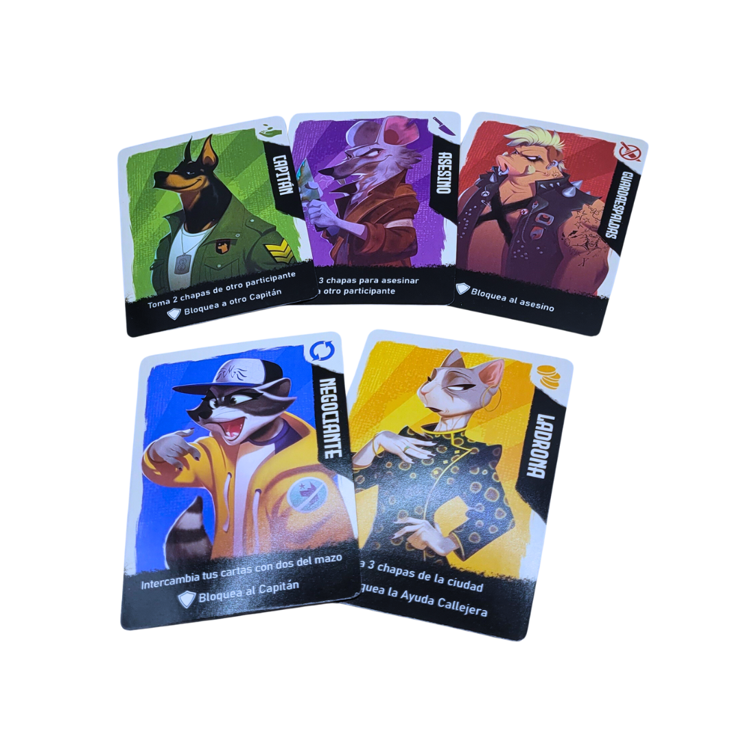 COUP X - cartas
