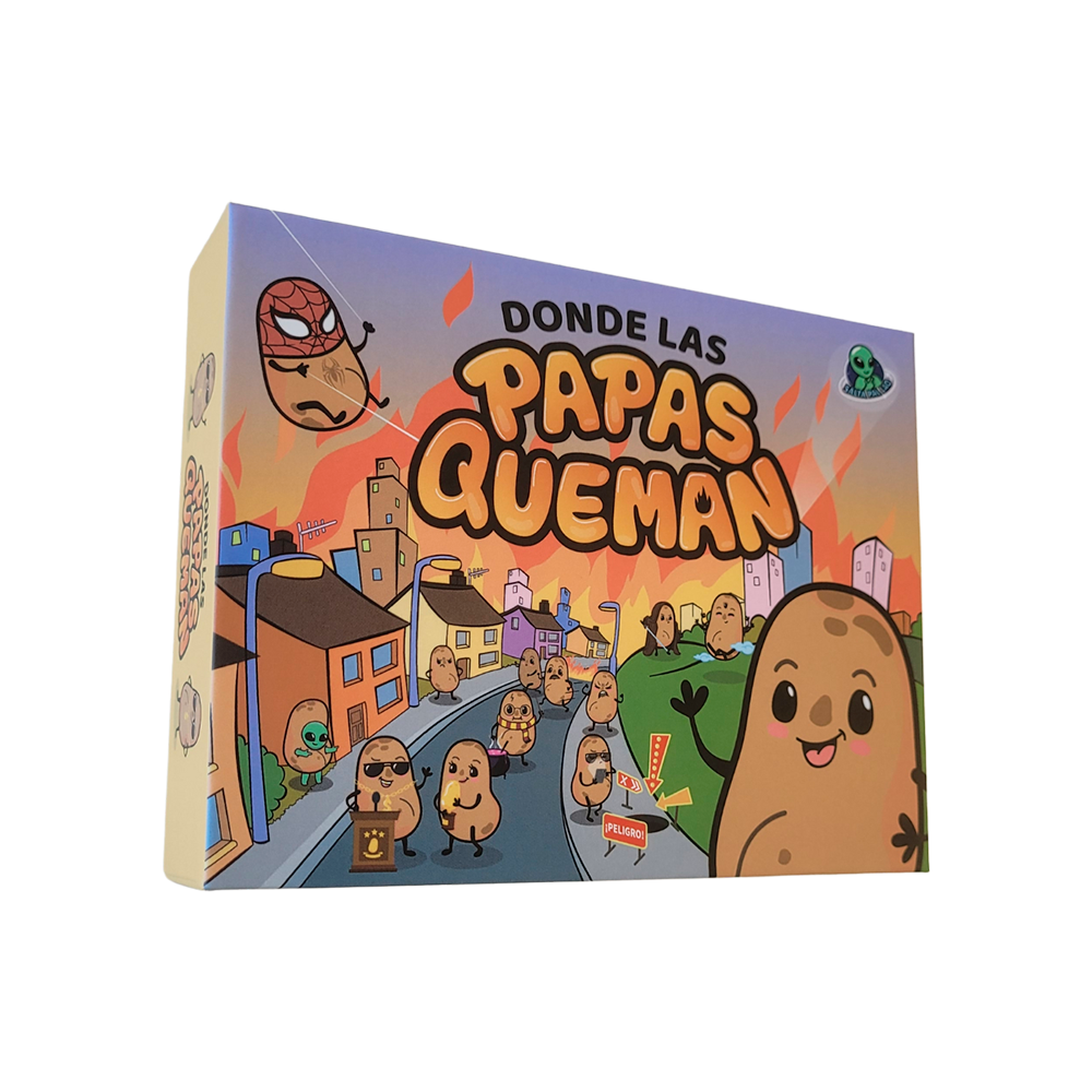 Donde las Papas Queman - portada