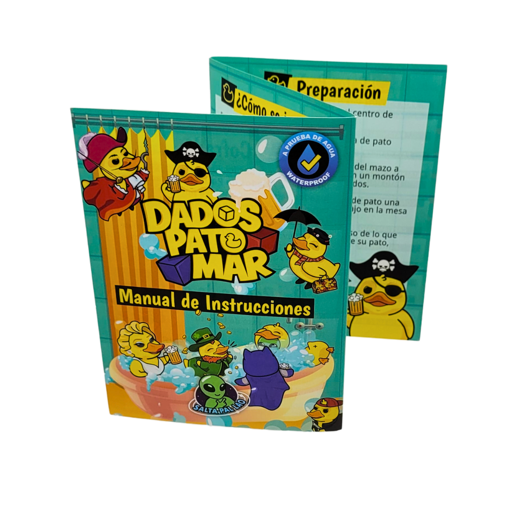 Dados Pato Mar - manual